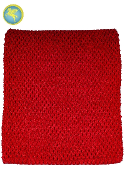 TOP ELASTICO TINTA UNITA ROSSO